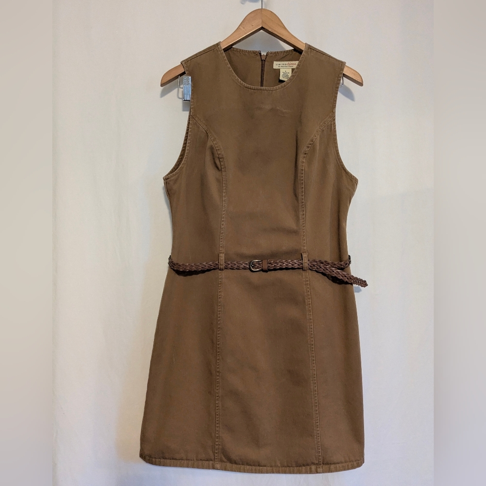 Vintage Limited Chinos An American Classic Sleeveless Jumper Dress Size 6